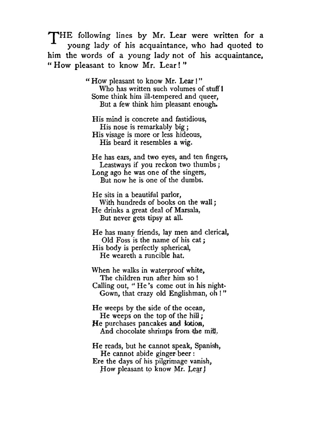 Nonsense Books | Edward Lear