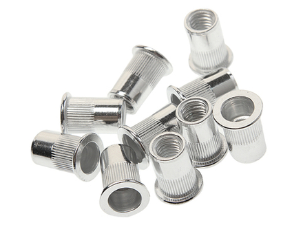 Заклепка резьбовая M8х1.25мм алюминиевая 10шт. JTC