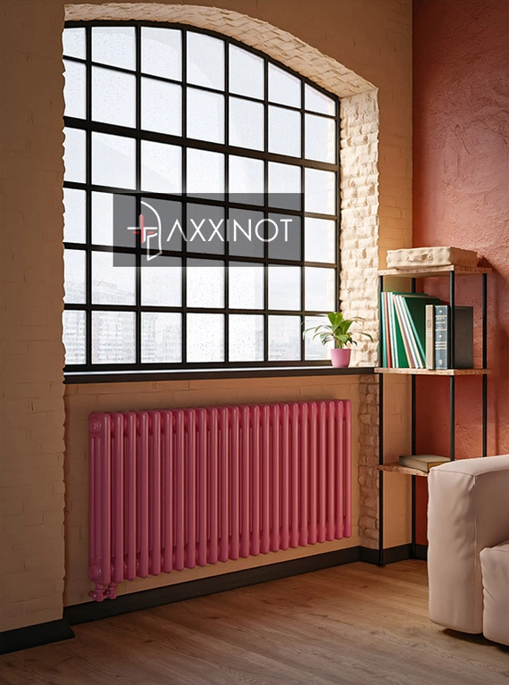 Axxinot Sentir 3060 - трехтрубный трубчатый радиатор высотой 600 мм, нижнее подключение