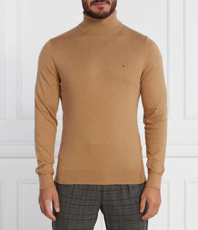 Гольф Tommy Hilfiger - светло-коричневый(MW0MW28048)