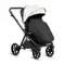 Коляска 3 в 1 Tutis Mio 3+ Leather Silver Grey