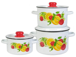 Набор кастрюль "Фрутта"