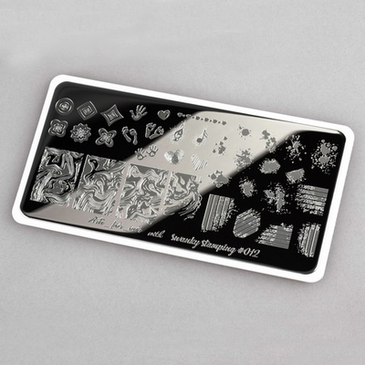 Swanky Stamping Пластина для стемпинга Arti for you with Swanky Stamping 012