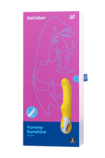Вибратор Satisfyer Vibes Yummy Sunshine силикон желтый 22,5 см