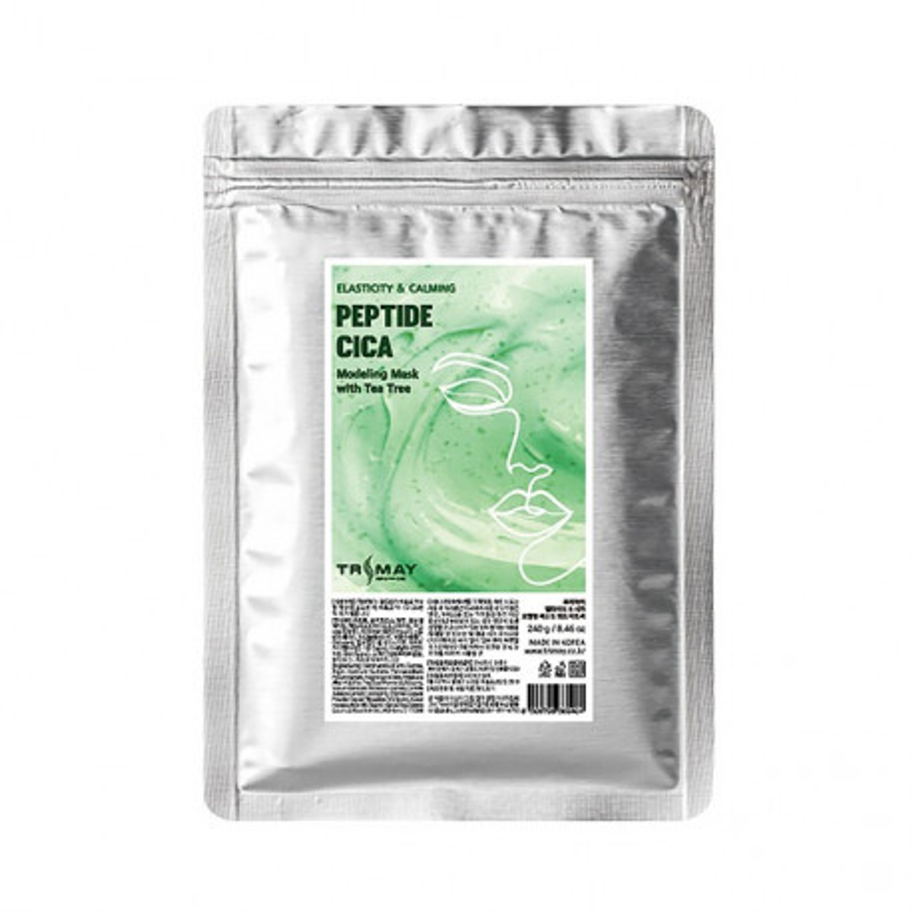 Альгинатная маска TRIMAY Peptide & Cica Modeling Mask with Tea Tree (240 гр)