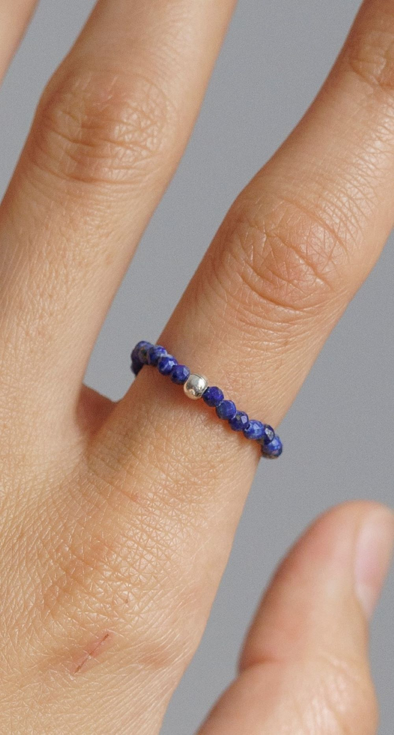 Кольцо "Memo about Wealth" из лазурита