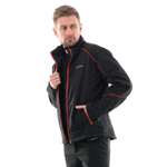 КУРТКА МУЖСКИЕ DRAGONFLY EXPLORER BLACK-RED SOFTSHELL