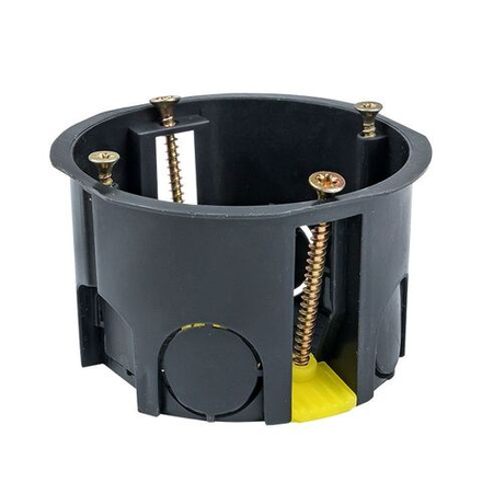 Коробка установочная КМП-020-011 для полых стен (71x45) с пласт. лапками IP30 EKF plc-kmp-020-011