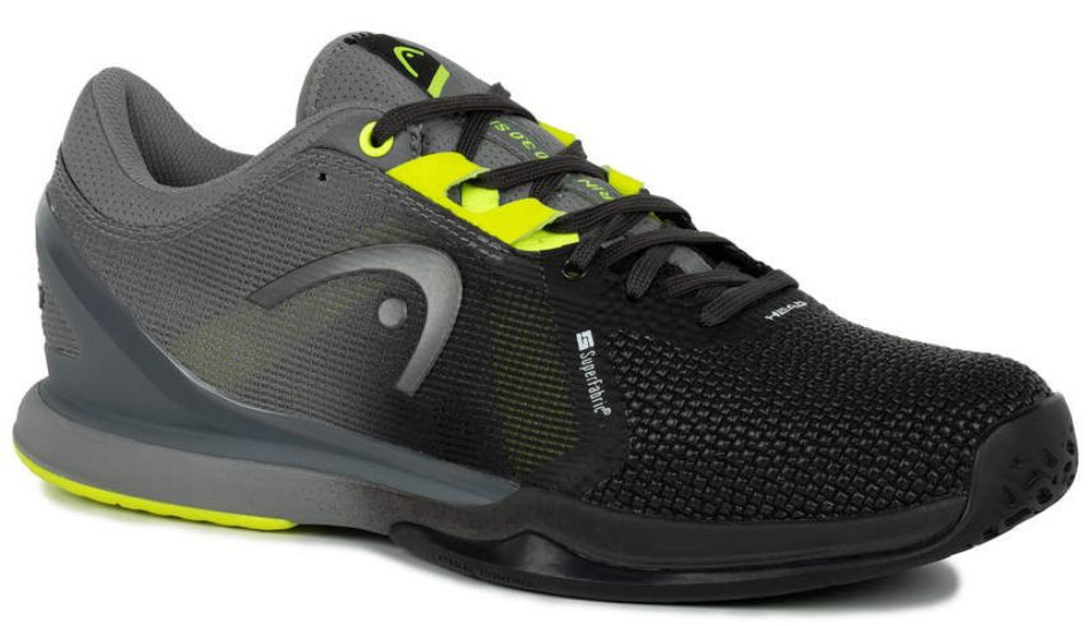 Мужские кроссовки теннисные Head Sprint Pro 3.0 SF Men - black/yellow