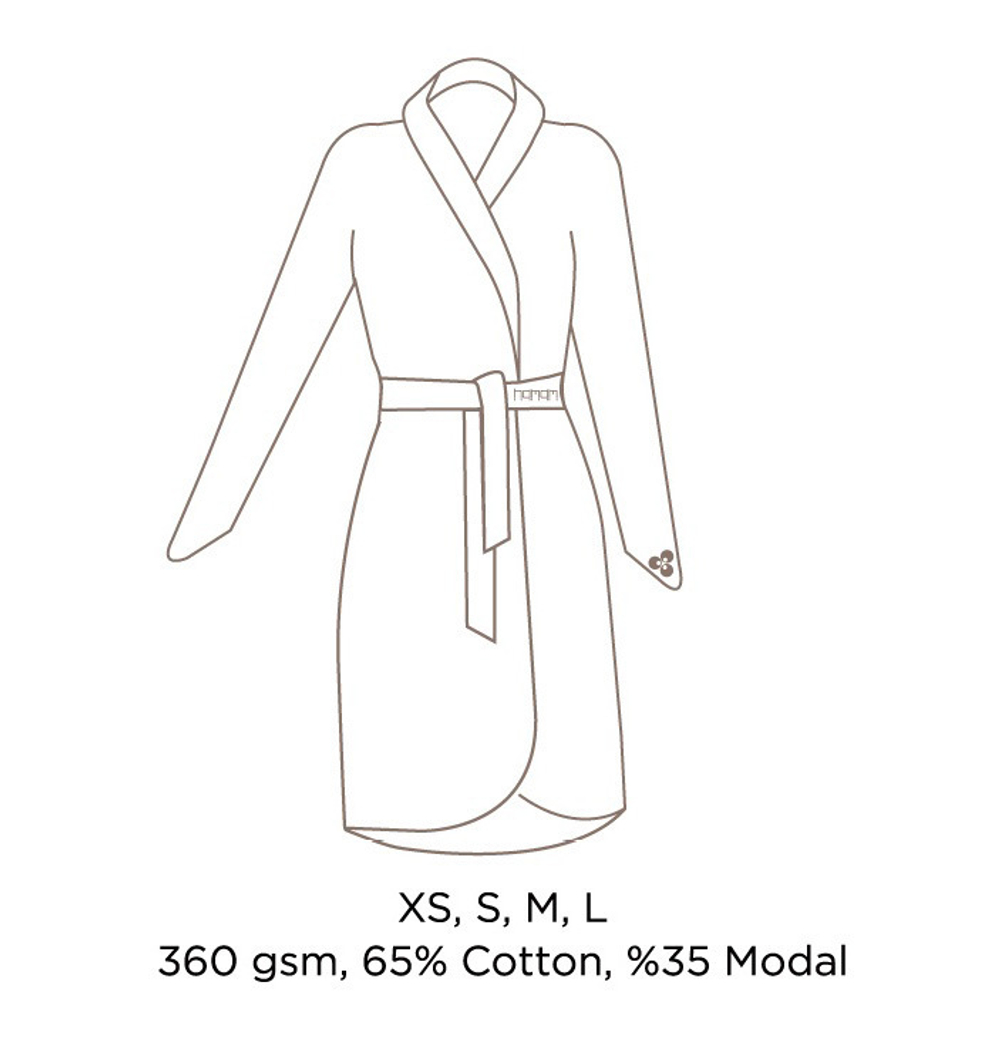 Халат женский Hamam Sultan голубой