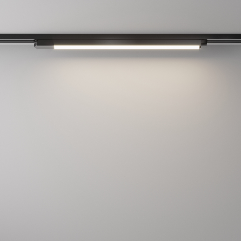 Трековый однофазный светодиодный светильник Maytoni Unity BASIS TR000-1-24W4K-B