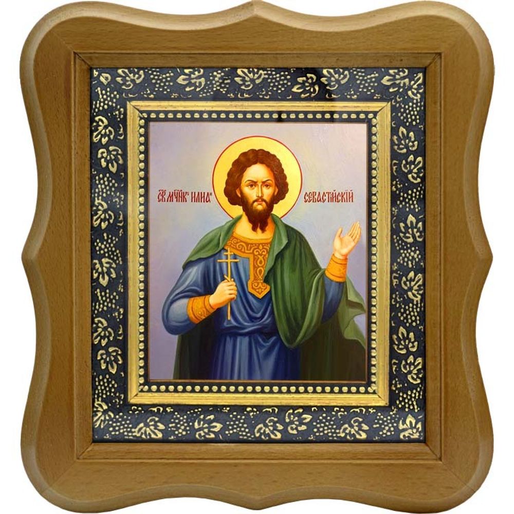 Илиан Севастийский Святой мученик. Икона на холсте.