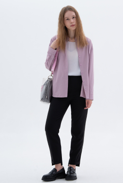 Брюки зауженные 2757АПА, черный #70Ч022757АПА