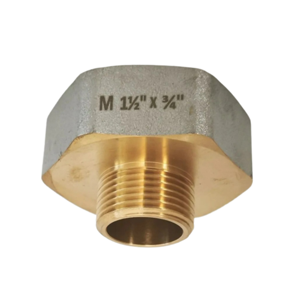 Переход лат. 1 1/2" * 3/4" вн./нар.