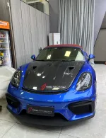 Карбоновый обвес переделка в GT4RS для Porsche Cayman 718 981 2012-2016 Порше