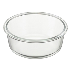 Набор круглых контейнеров 3шт Smart Solutions с бамбуковыми крышками