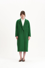 Зелёное пальто
