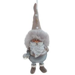 GAEM Изделие декоративное подвесное "Дед Мороз", L5 W4 H12 см, 2в.
