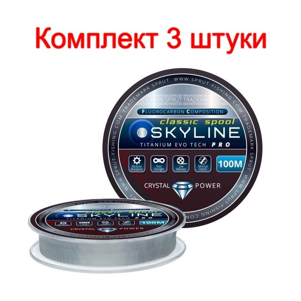 Леска Sprut  SKYLINE EvoTech CLASSIC Titan