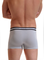 Мужские боксеры с резинкой в полоску (Размер: XL) (Цвет: белый)