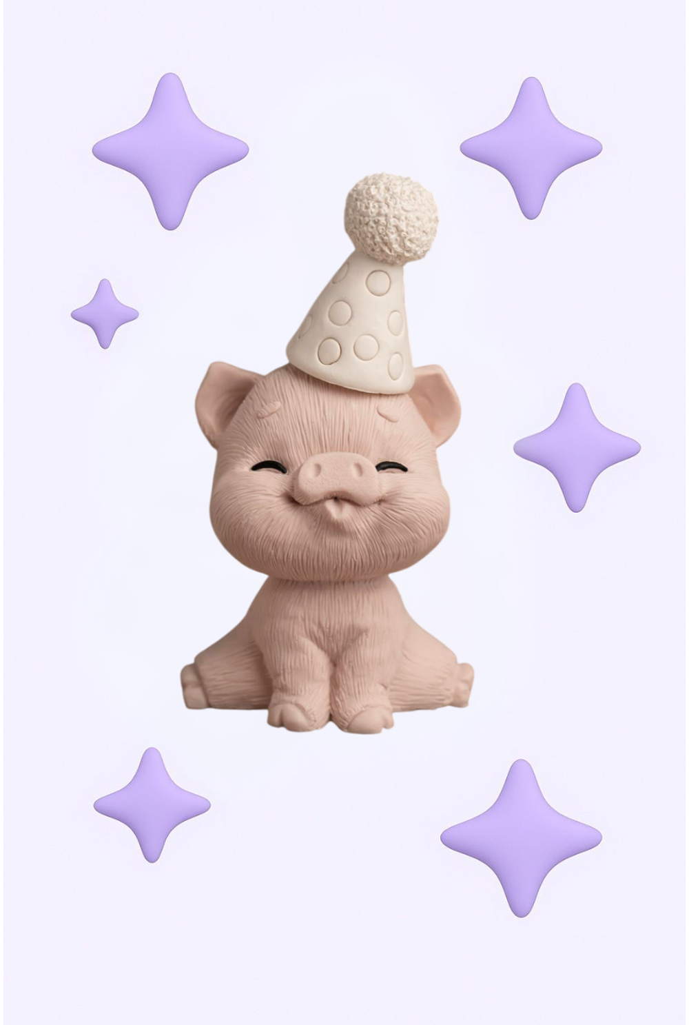 Шоколадная фигурка Поросенок, 4,5*5,5*6,5 см