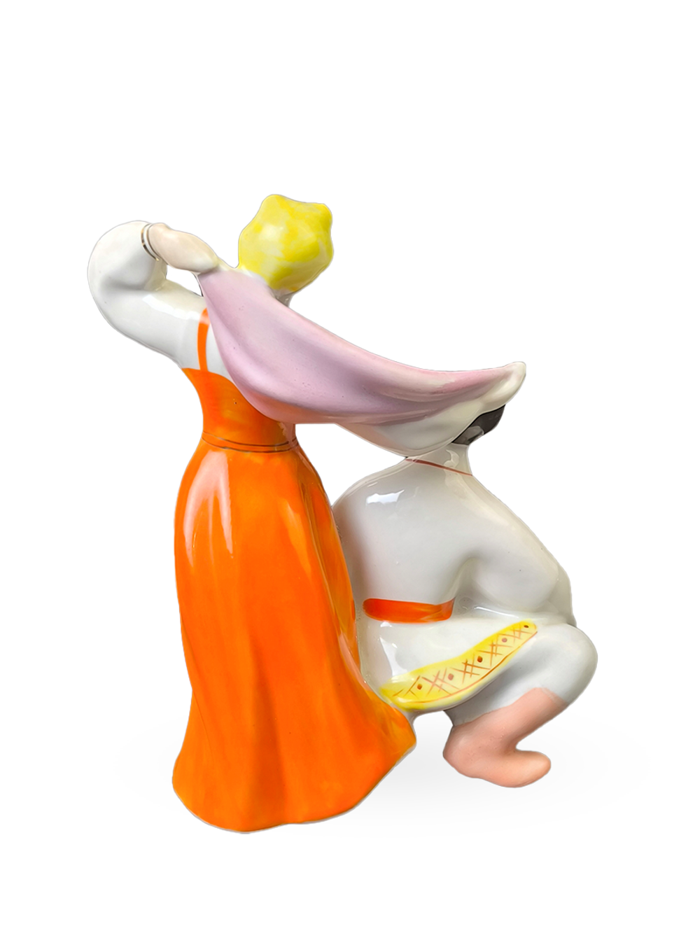 Фарфоровая статуэтка "Русский танец" (Полонне ЗХК)