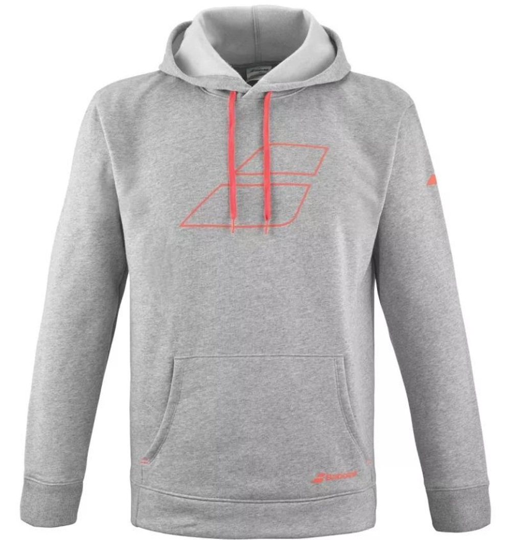 Куртка теннисная Babolat Strike Hood Sweat - Gray