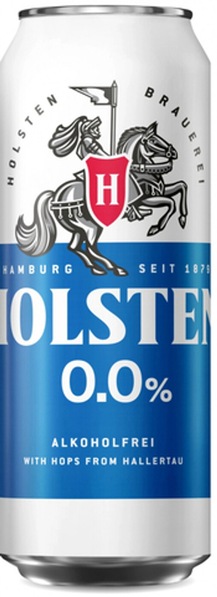 Пиво Хольстен 0.0 / Holsten 0.0 0.45 - банка