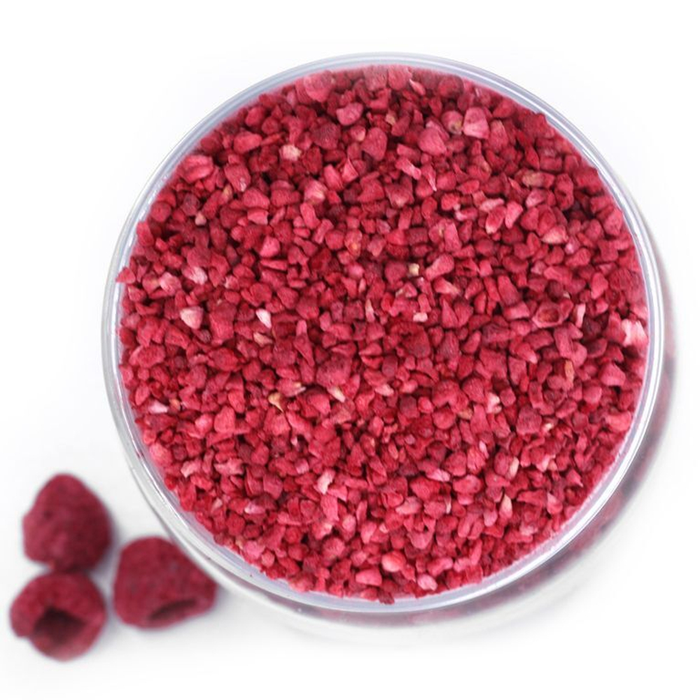Малина сублимированной сушки, кусочки 3-5 мм, 250 гр