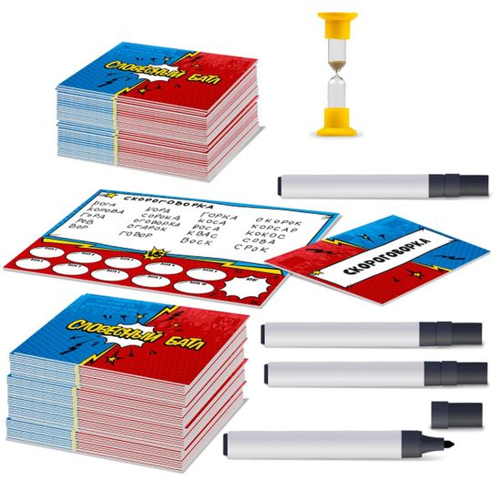 Настольная игра для детей «Словесный батл»