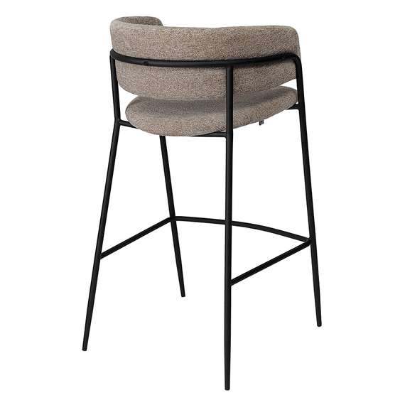 Стул барный Helning, мягкий шенилл, капучино