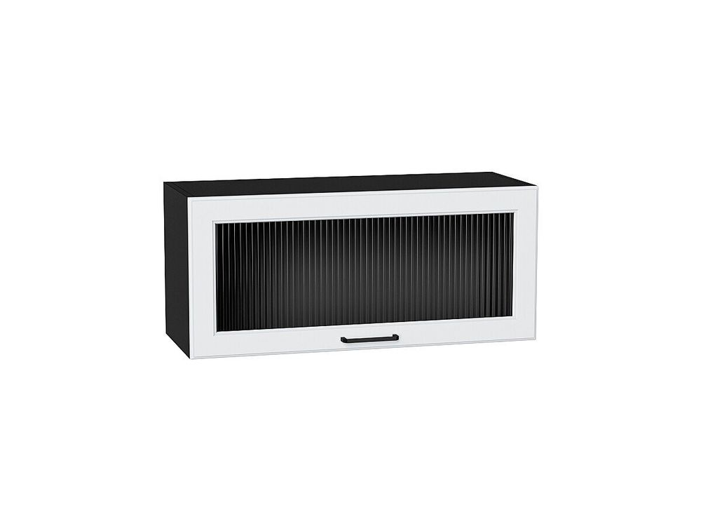 Шкаф верхний горизонтальный остекленный Барселона