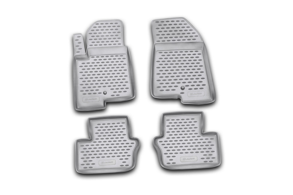 Коврики Standard, в салон JEEP Liberty, 2007-  4 шт. (полиуретан, чёрные) Element.NLC.24.02.210