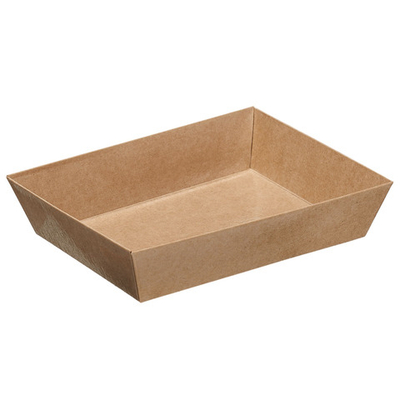 Контейнер бумажный Ant Box Kraft с крышкой 500 мл 11- 14 (105x140x68) 1/450