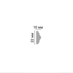 Молдинг с рисунком Decomaster 98010 22х10х2400мм