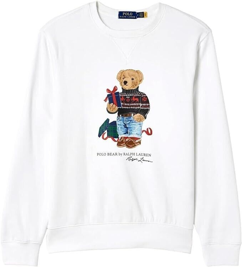 Свитшот Ralph Lauren Polo Bear, бел