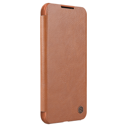 Кожаный чехол-книжка Nillkin Leather Qin Pro для Samsung Galaxy S22 Plus