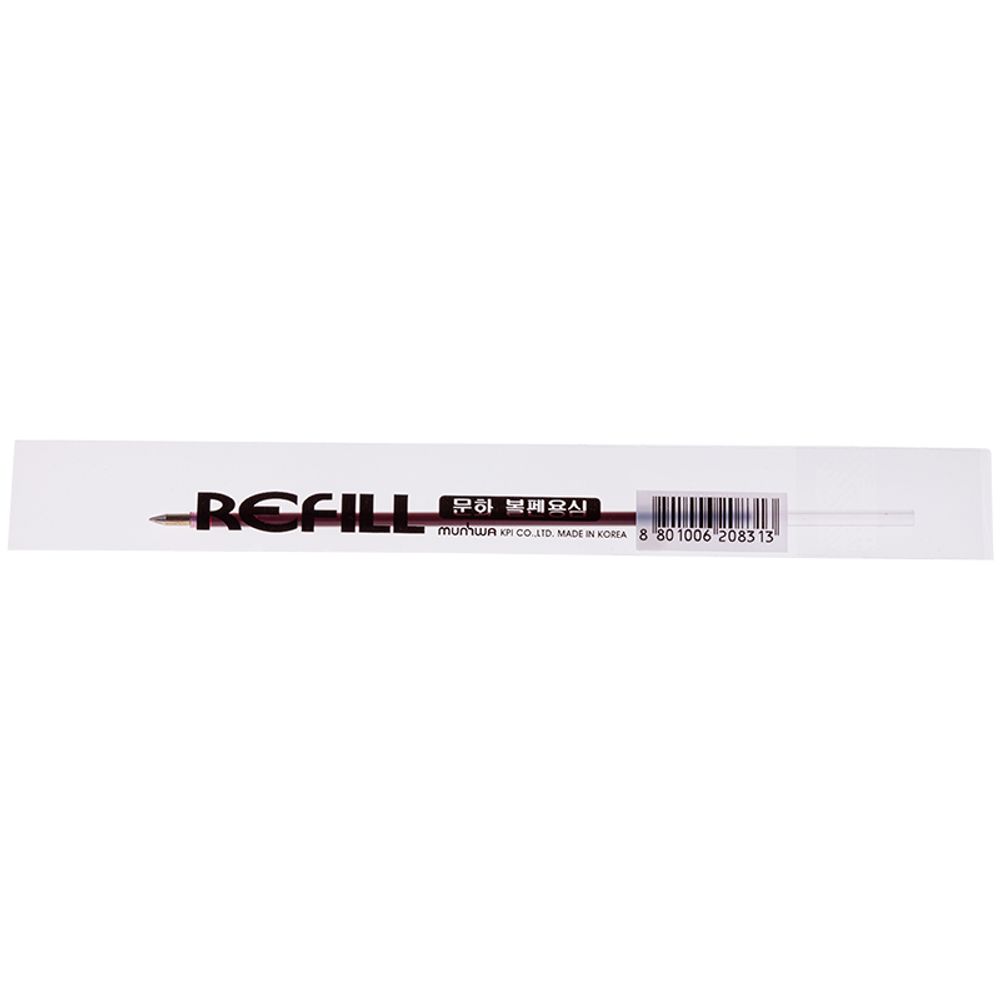 Стержень шариковый 142мм, 0.5мм, для Mc Gold, красный