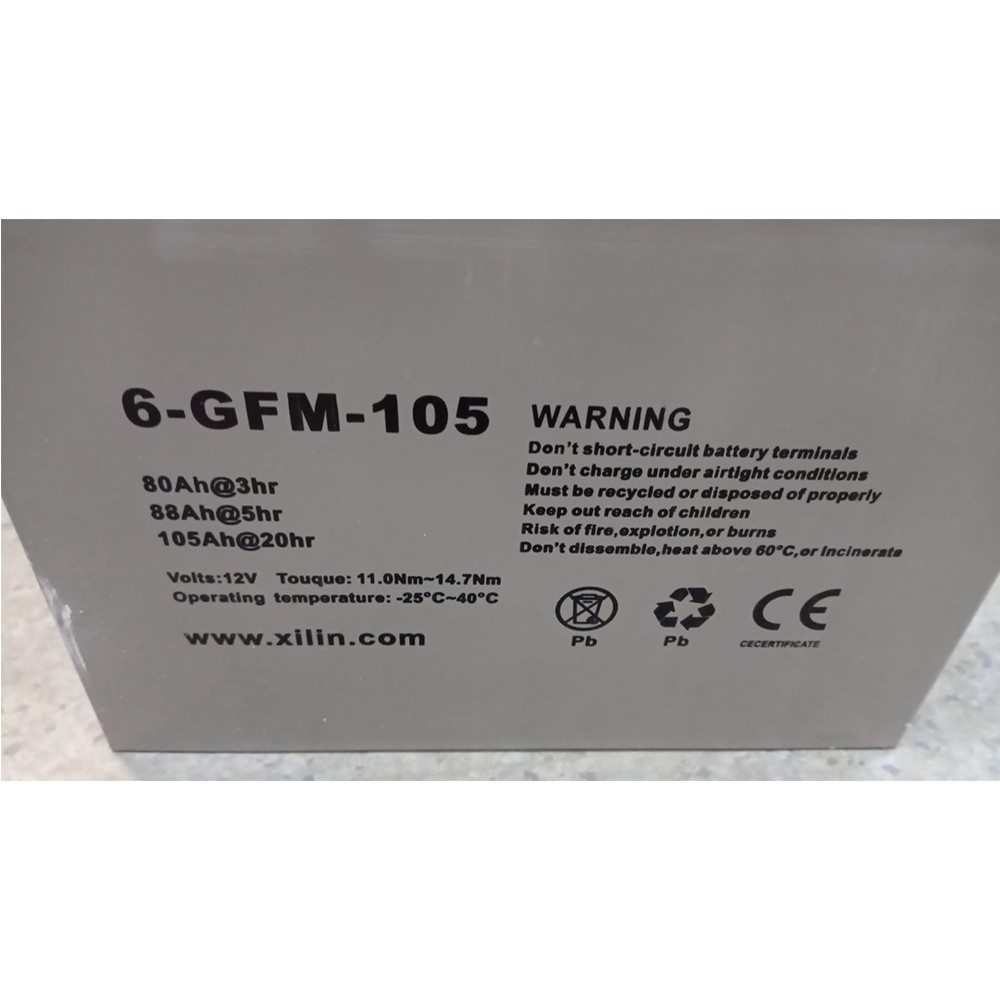 Аккумулятор гелевый TOR 1018883 для штабелёров 12 В 105 Ач