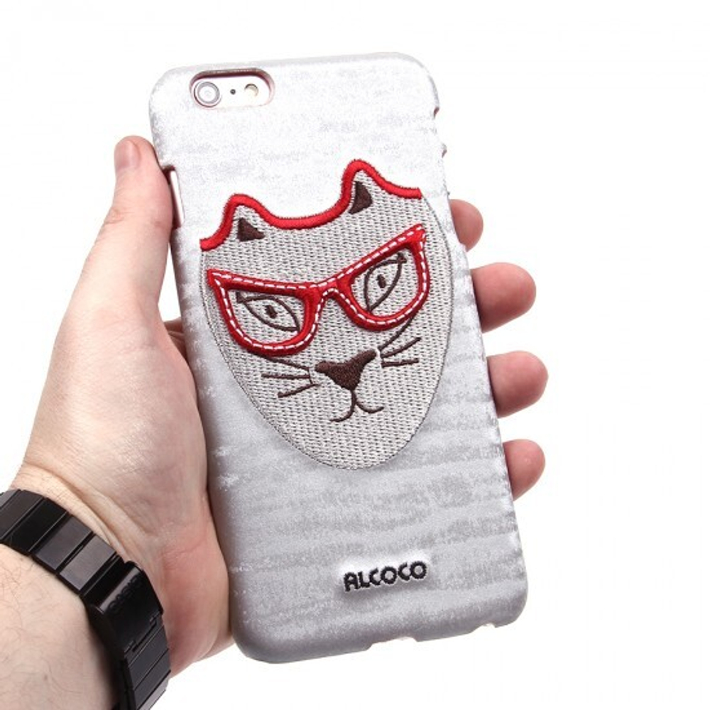 Пластиковая панель Alcoco для iPhone 6 Plus, 026778 Серый