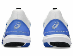 Мужские кроссовки теннисные Asics Solution Speed FF 3 Clay - white/tuna blue