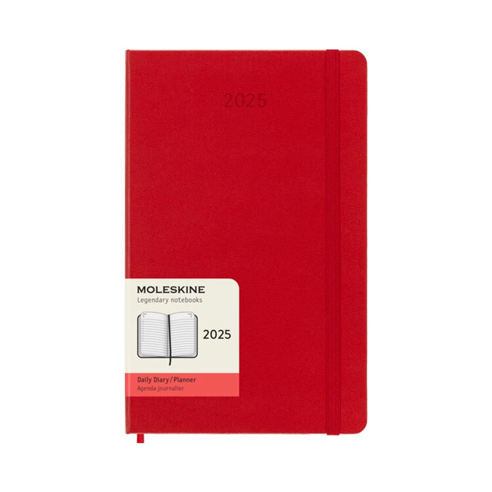 Ежедневник Moleskine Classic Daily Large красный (DHF212DC3)