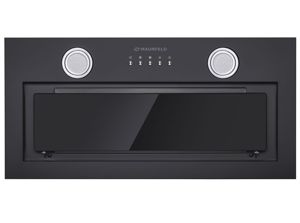 Кухонная вытяжка MAUNFELD TRAPEZE 602IG черный фото 5