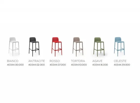 Барный стул Lido красный