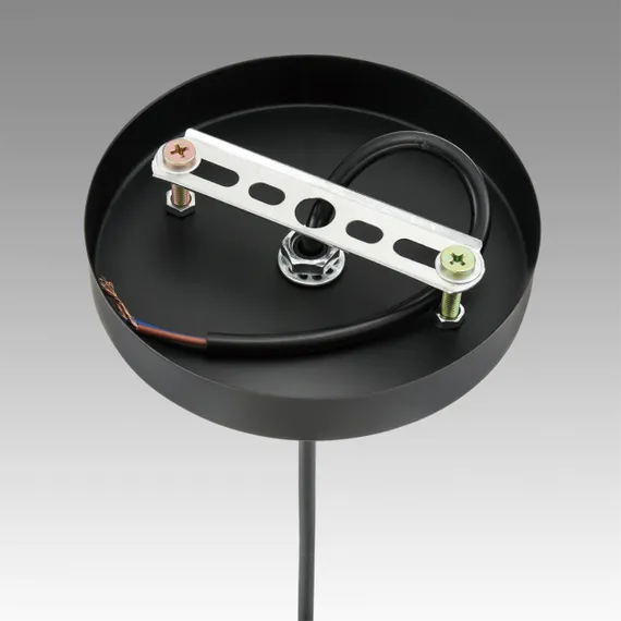 8057/1A SUSPENTIONI LN25 311 черный/смоки металл/стекло Подвесной светильник E27 1*60W 220V ELENIKA