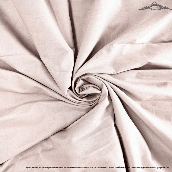 Сатин гладь. &quot;Розовый&quot; | ш.220 см | 120 г/м² | хлопок-100%