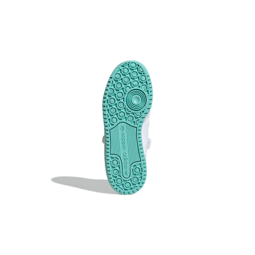 Кроссовки Adidas Originals Forum Low White Black Blue x Kevin Lyon