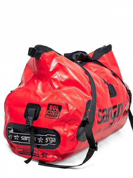Гермосумка Sargan Капля длина 80 см объем 80 л красная