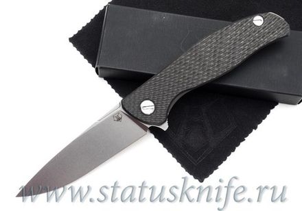 Нож Широгоров Хати S90V Выборки Карбон