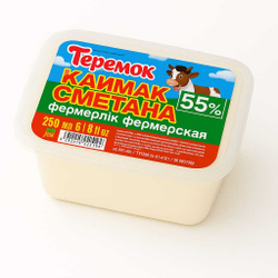 Сметана домашняя Теремок 250 мл